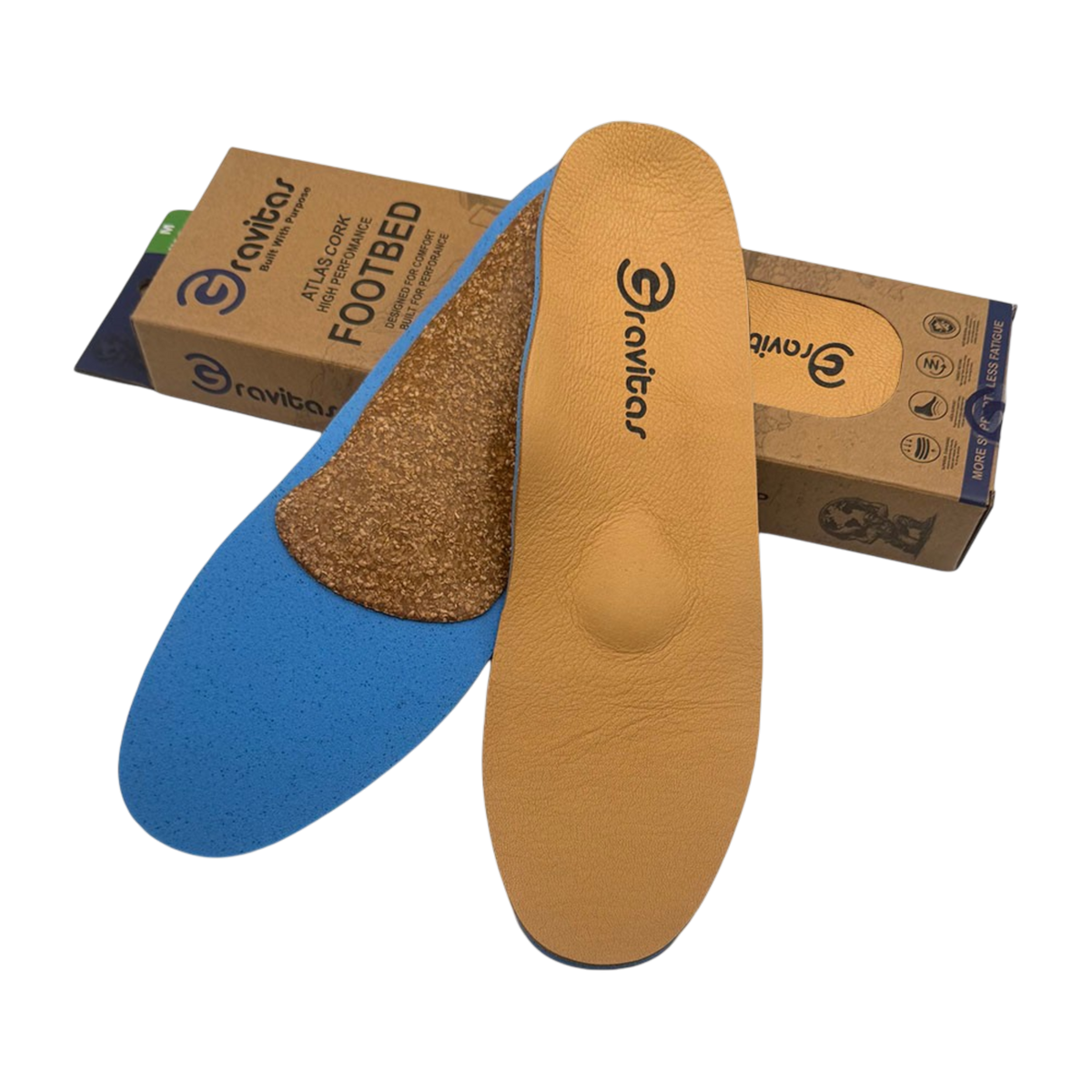 Atlas Cork Firm Support Footbed