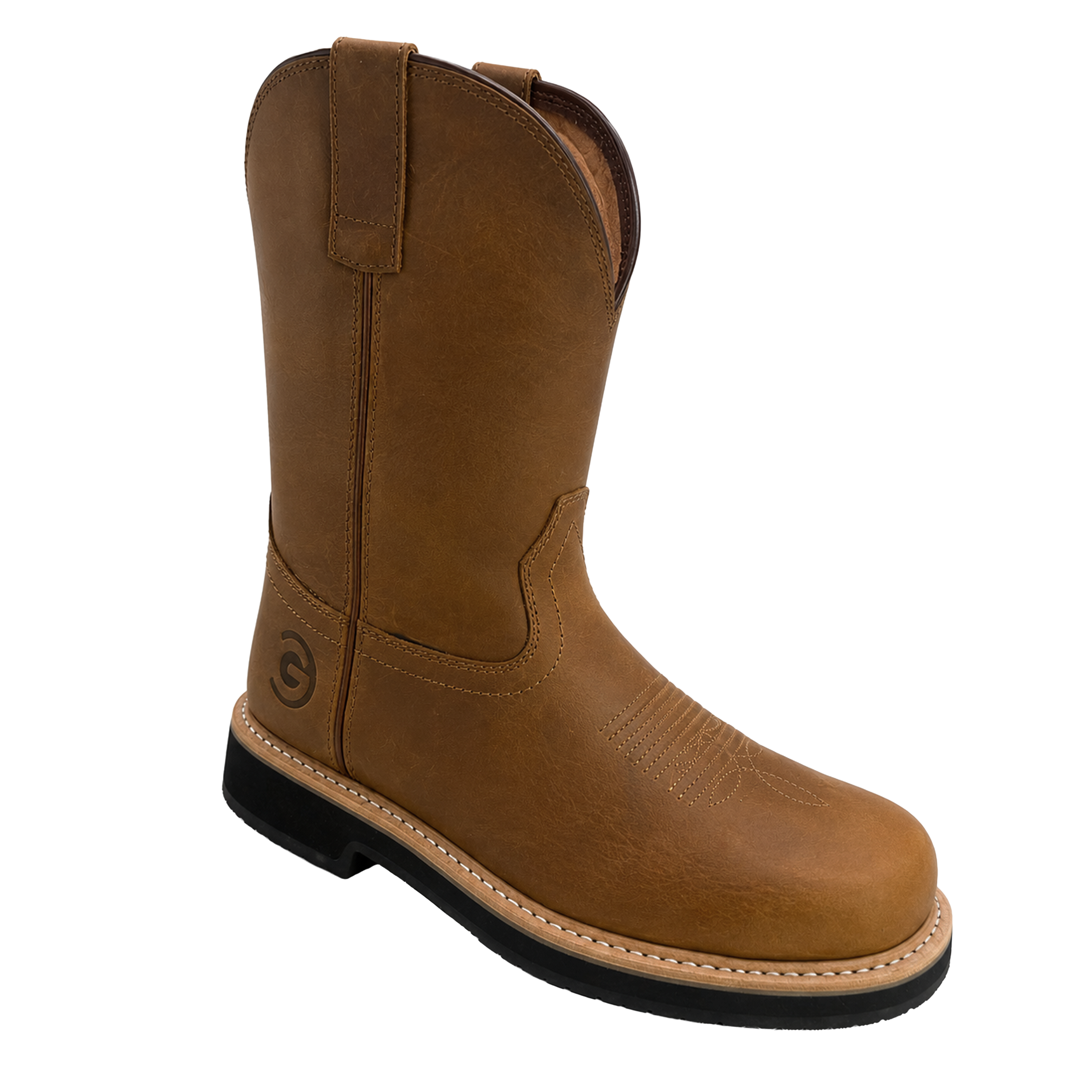 Jack 11" Leather Composite Toe Pull-On Work Boot