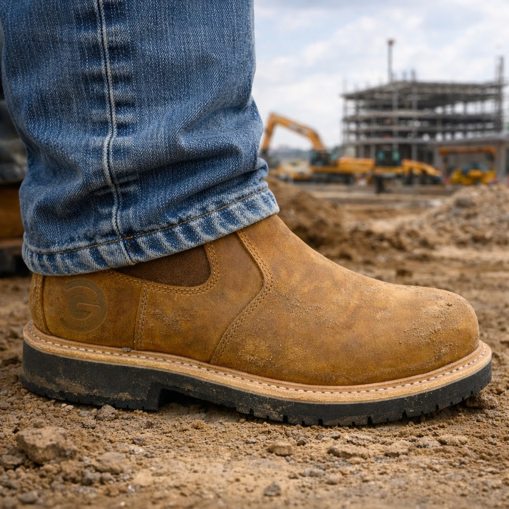 Gravitas Rivet Leather Composite Toe Work Boot