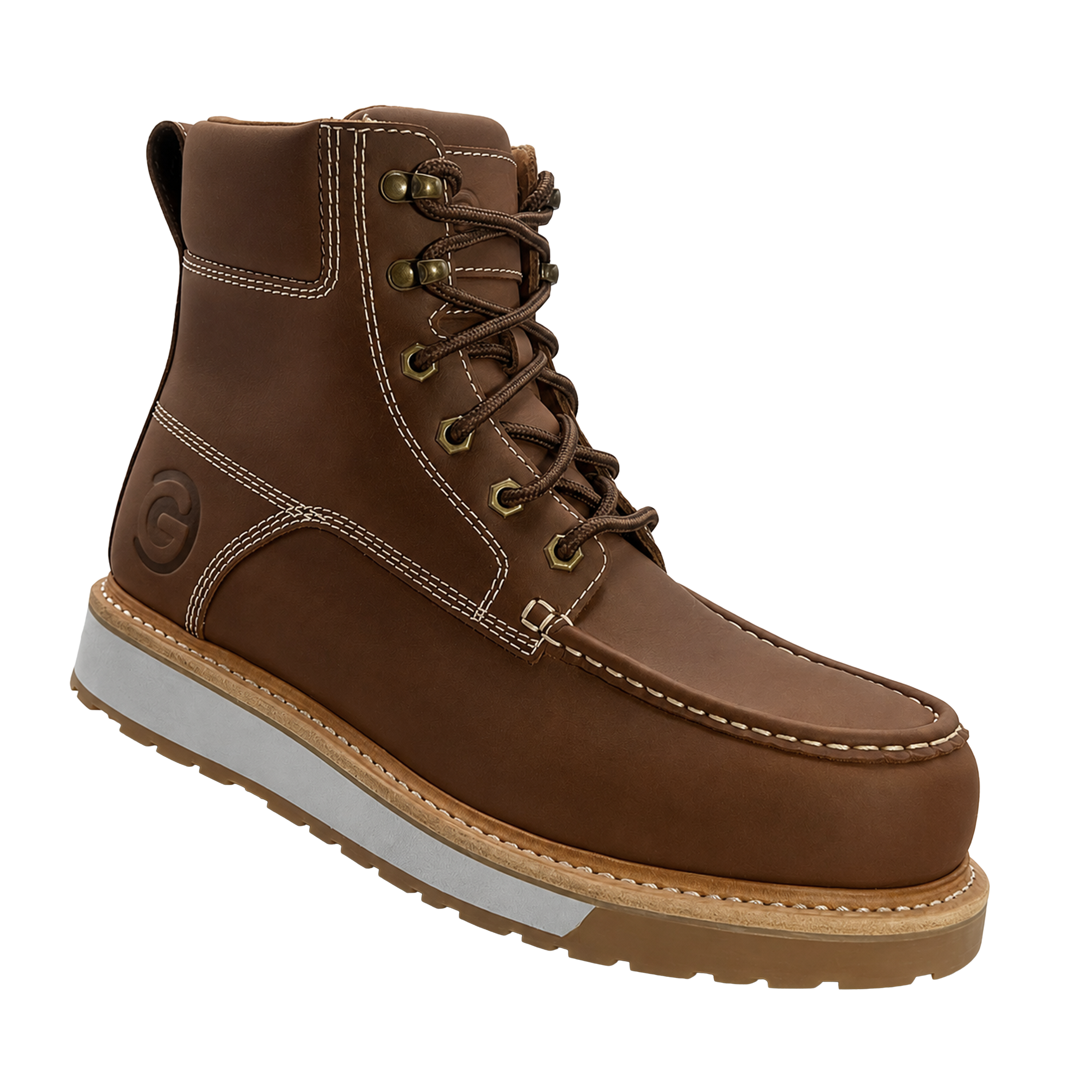 Chisel 6" Moc Toe Composite Toe Work Boot
