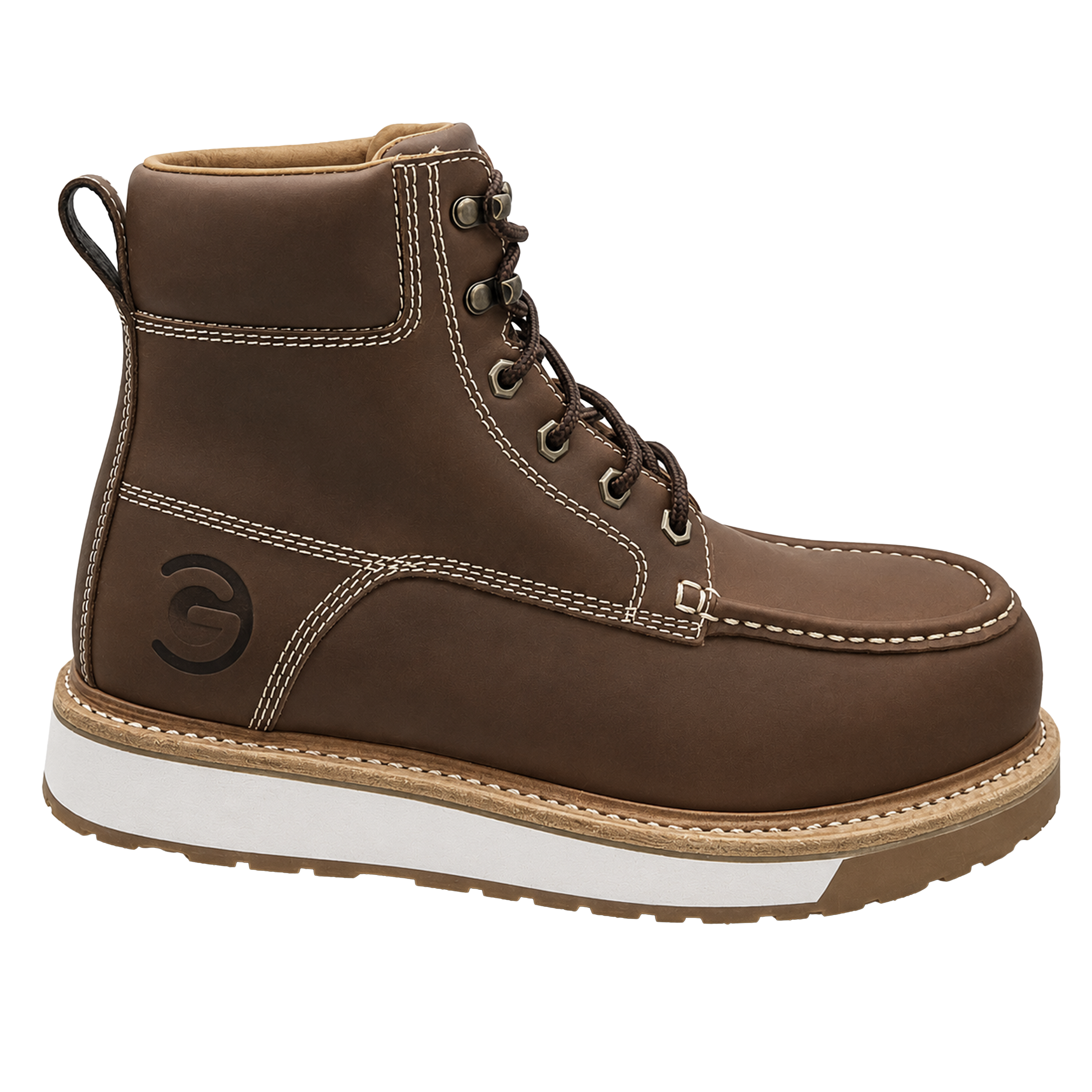 Chisel 6" Moc Toe Composite Toe Work Boot